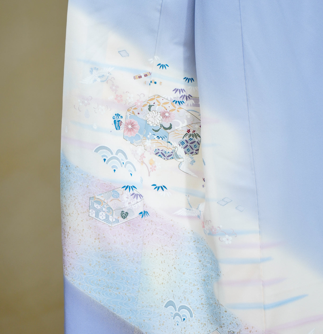 Chiku Fabric: 0801_23 | Silk Daybreak