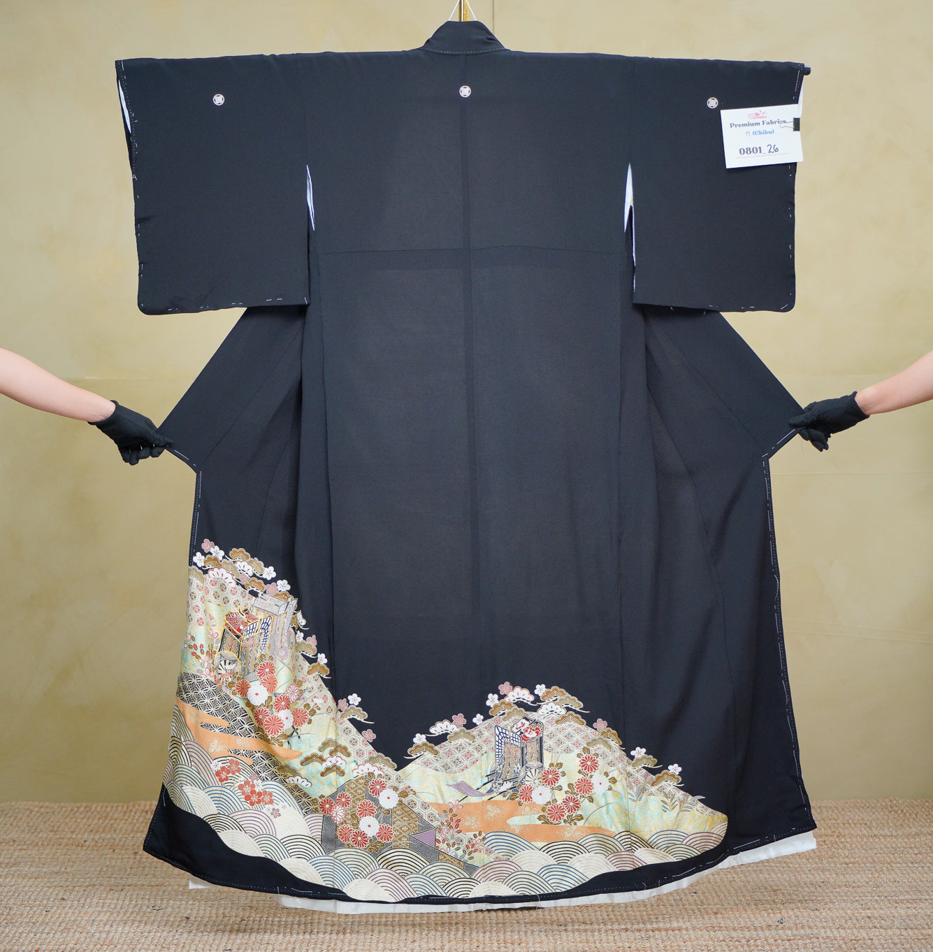 Chiku Fabric: 0801_26 | Aristocrat's Journey
