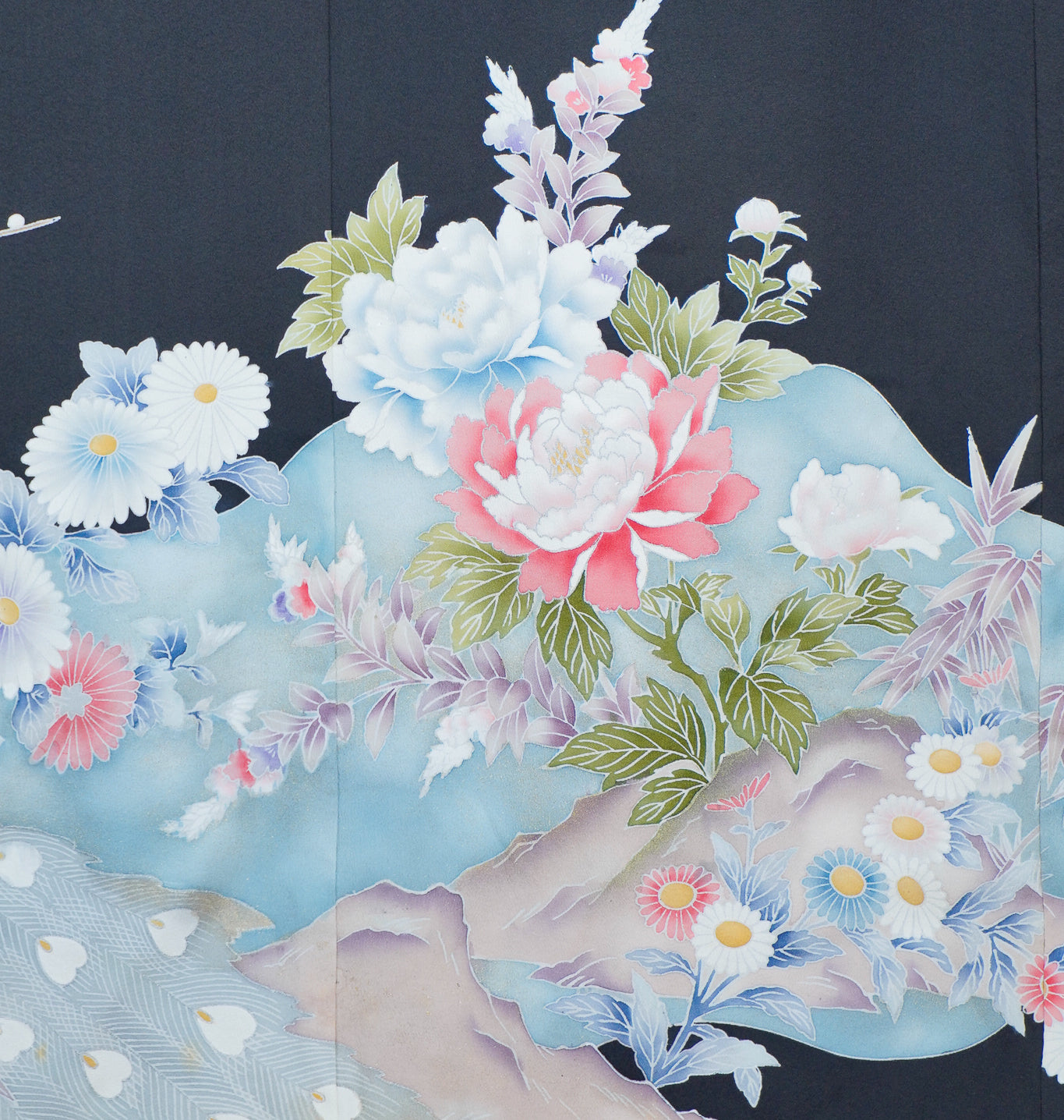 Chiku Fabric: 0801_28 | Blue Sonata