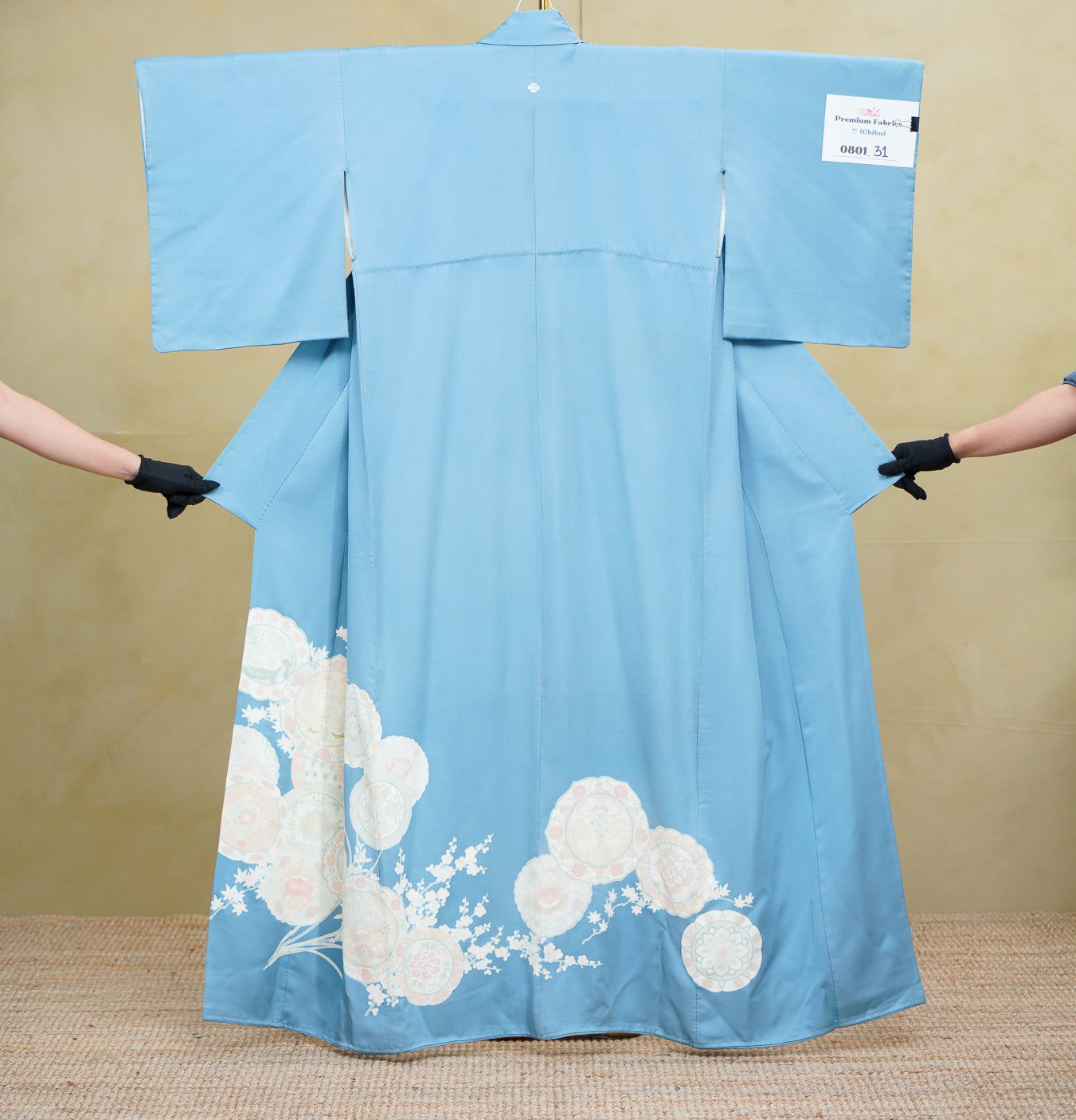 Chiku Fabric: 0801_31 | Blooming Skies
