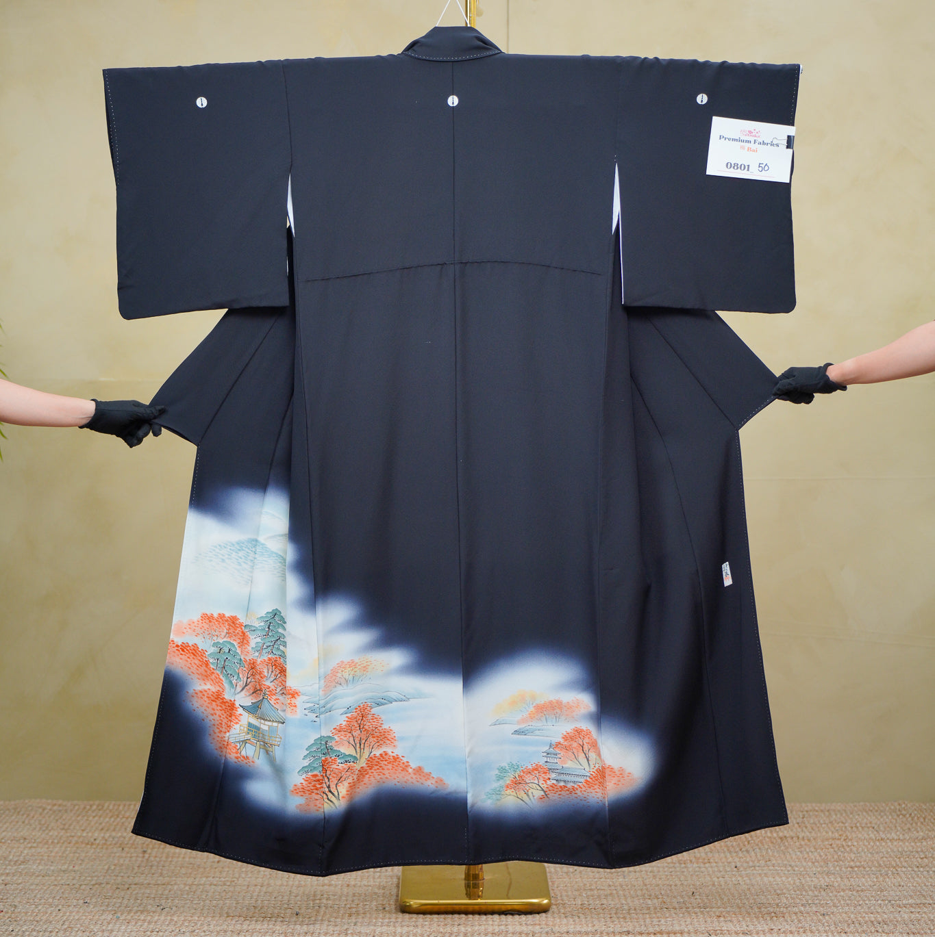 Premium Bai Fabric: 0801-50 | Dark Eden