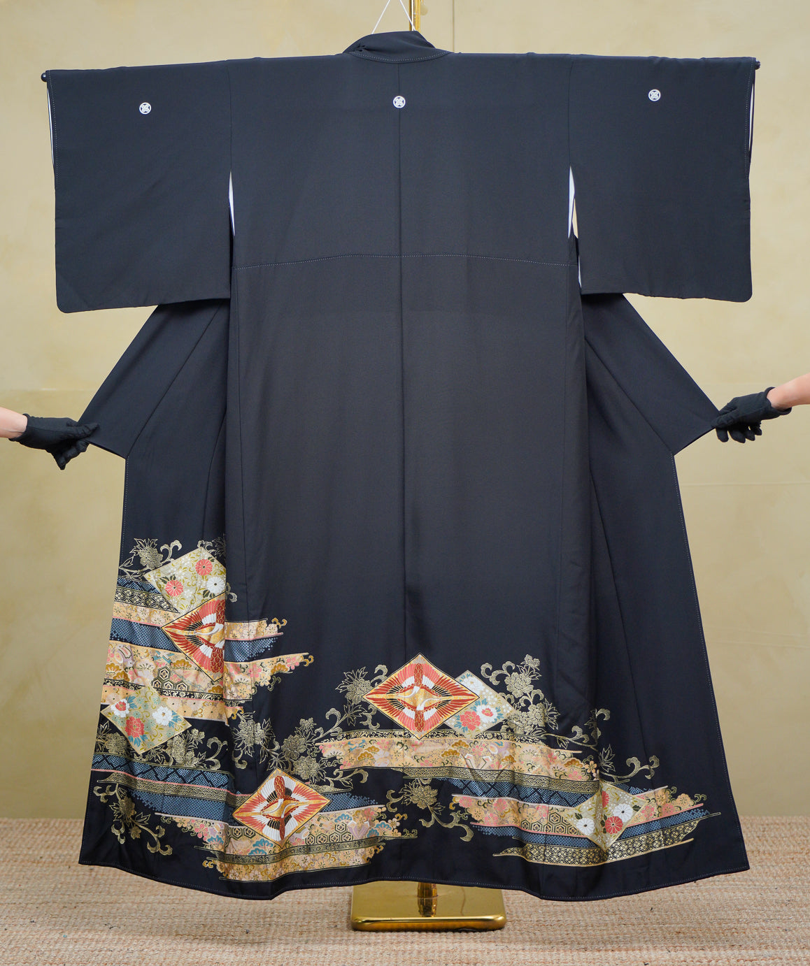Premium Bai Fabric: 0801-51 | Black Elegance