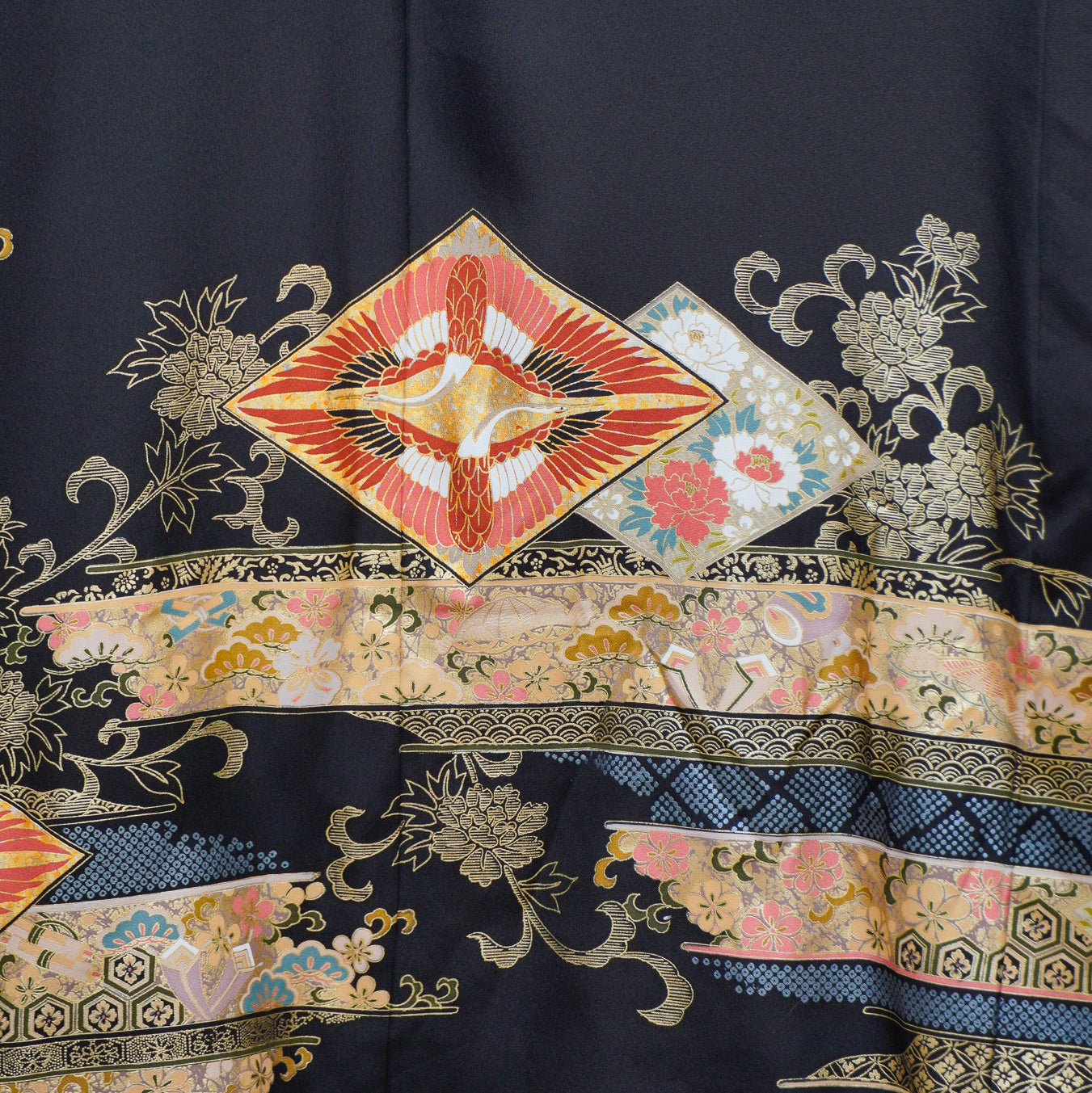 Premium Bai Fabric: 0801-51 | Black Elegance