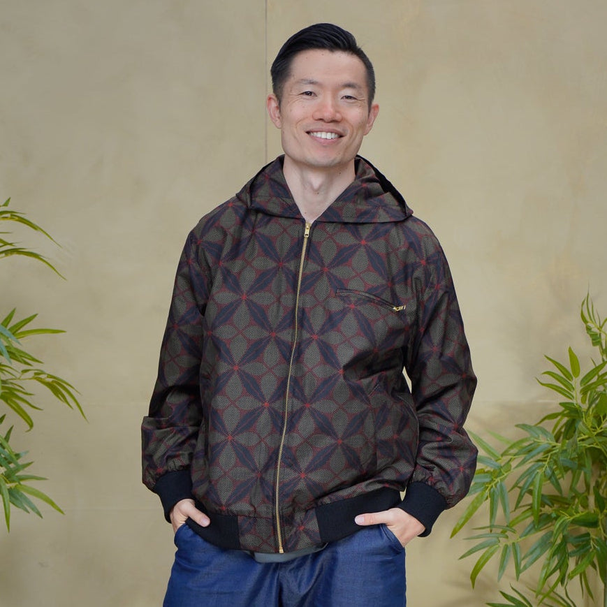 Premium On-hand: Green Loose Fit Oshima Men's Bomber Jacket | LBJ8430M | Large
