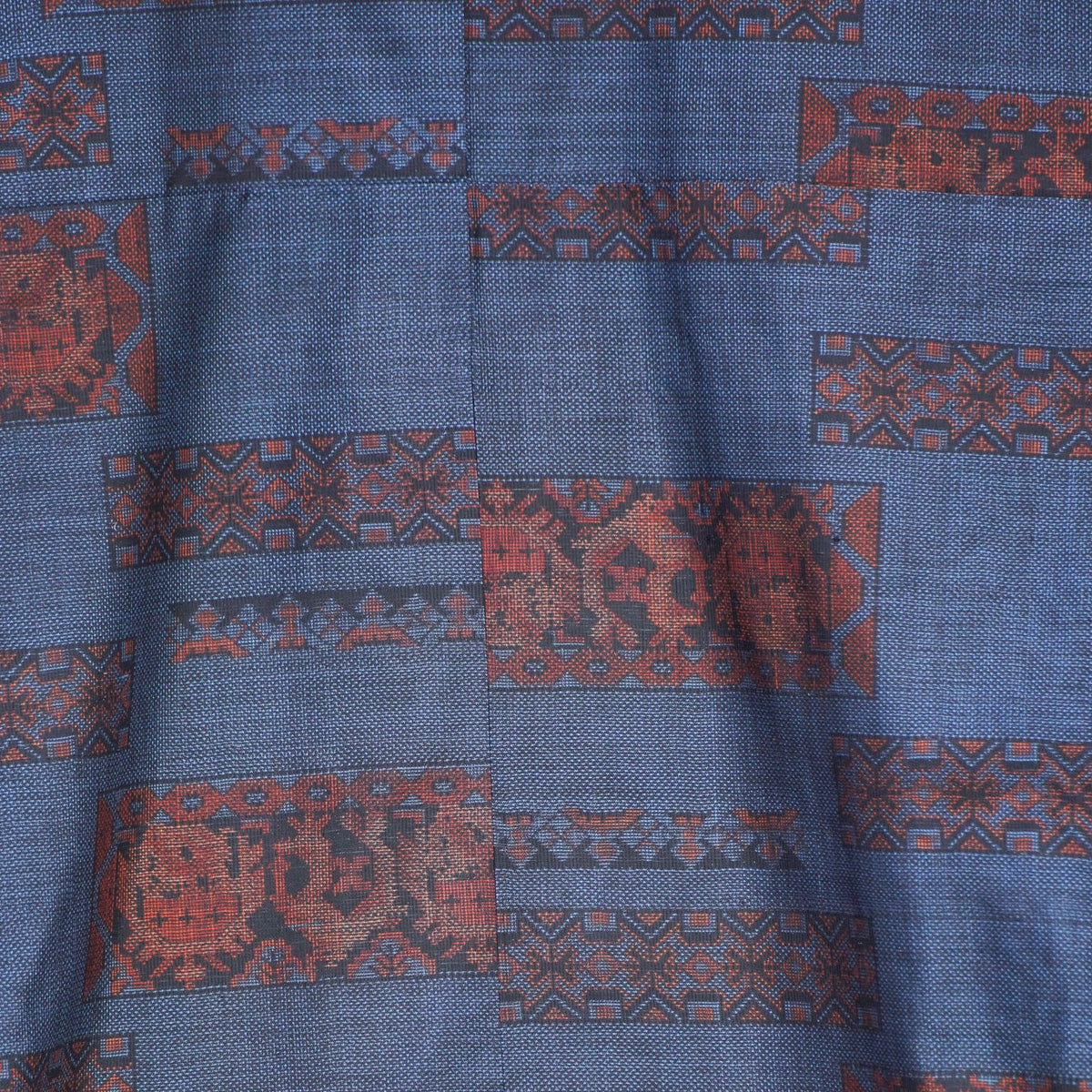 Premium Oshima Fabric: OSHIMA_0827_03 | Indigo Whispers