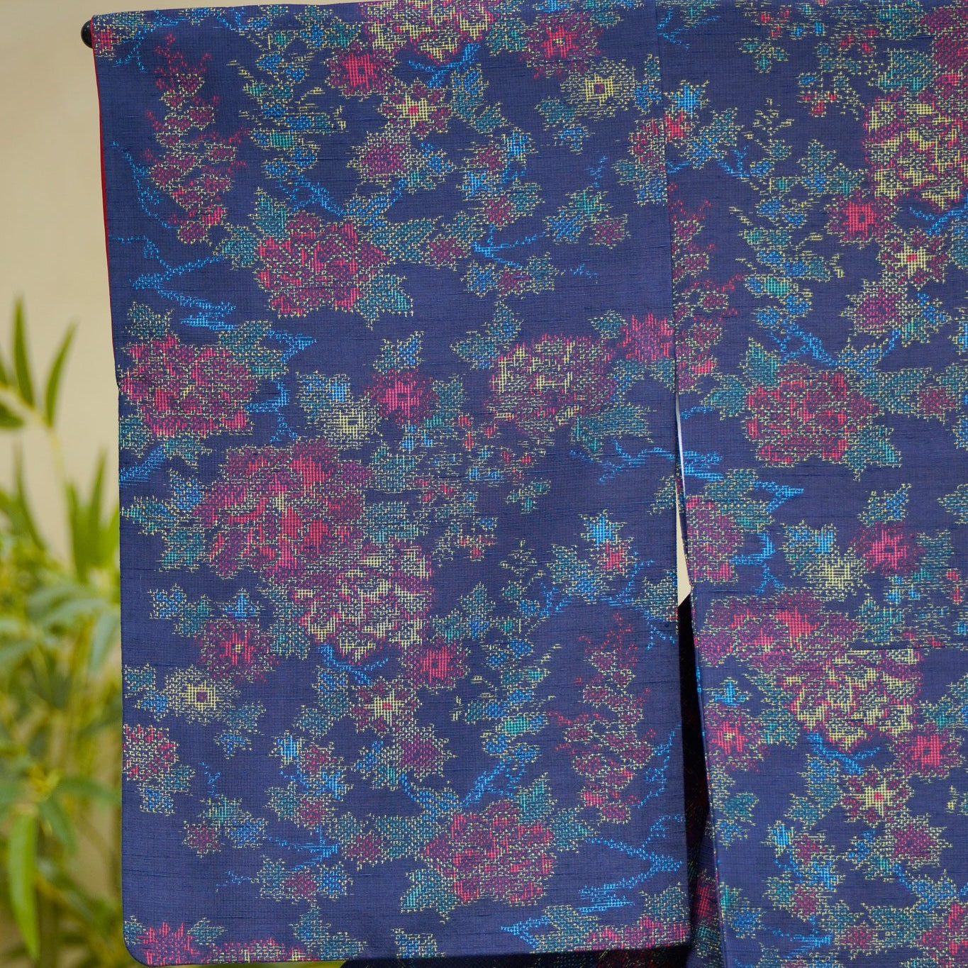 Premium Oshima Fabric: OSHIMA_0827_07 | Wildflowers After Dark