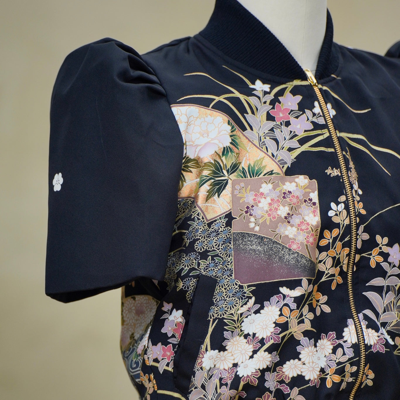 On-hand item: Filipiniana Bomber Jacket | Black | FBJ8469M | Medium