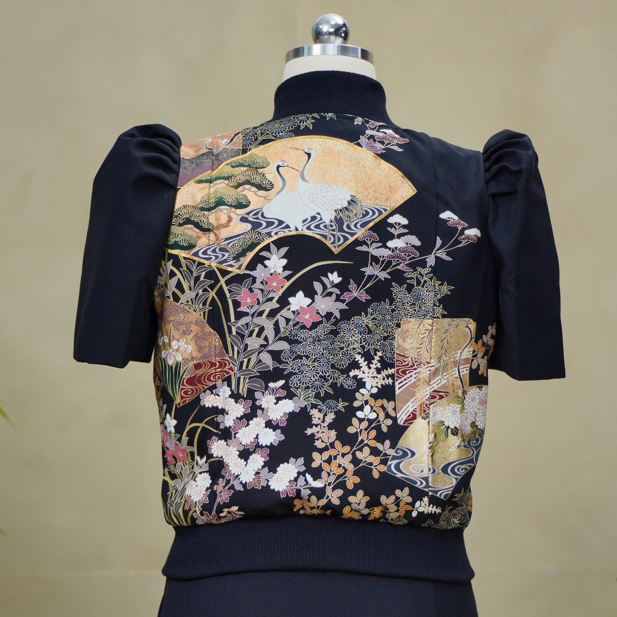 On-hand item: Filipiniana Bomber Jacket | Black | FBJ8469M | Medium