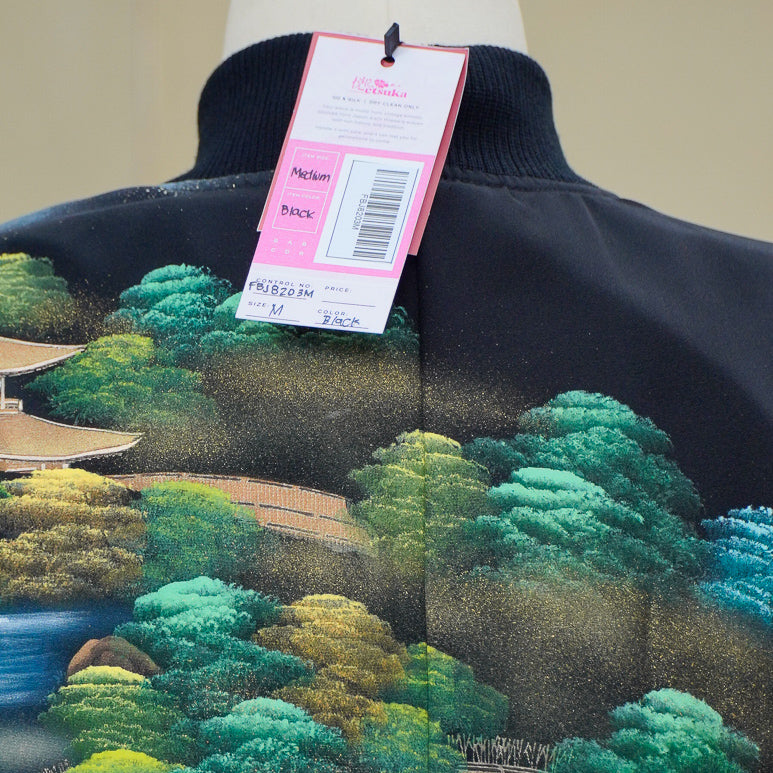On-hand item: Filipiniana Bomber Jacket | Black | FBJ8203M | Medium