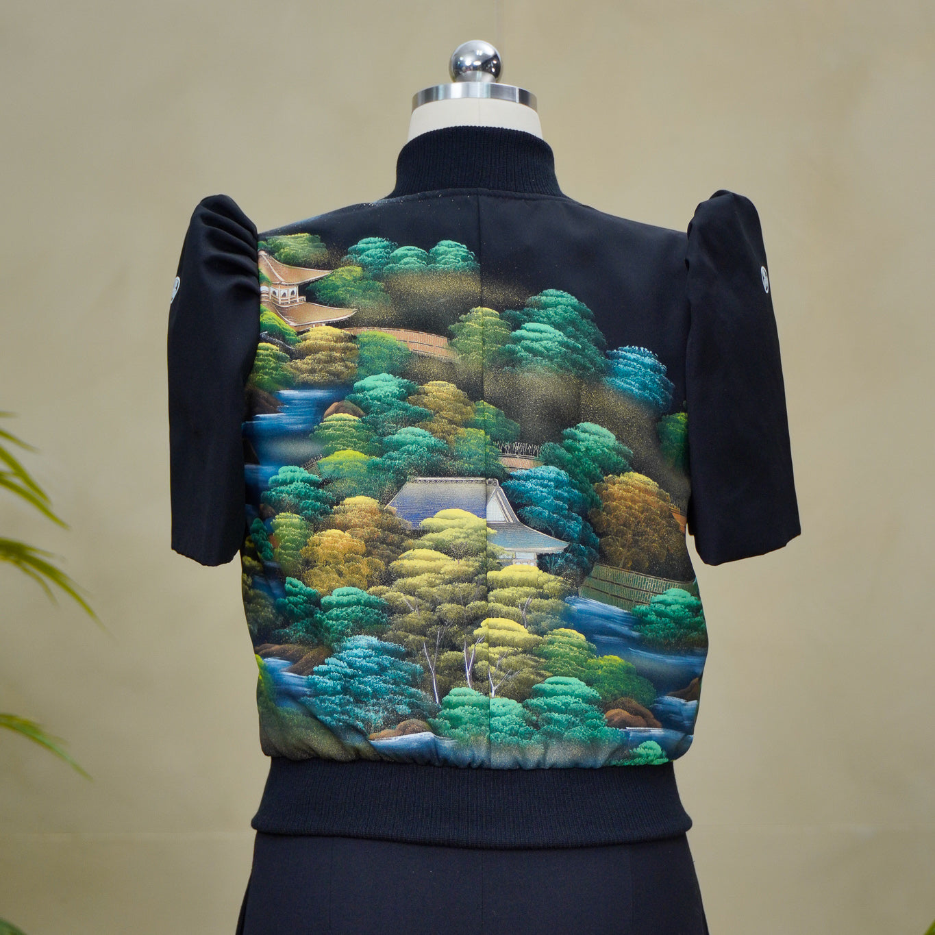 On-hand item: Filipiniana Bomber Jacket | Black | FBJ8203M | Medium