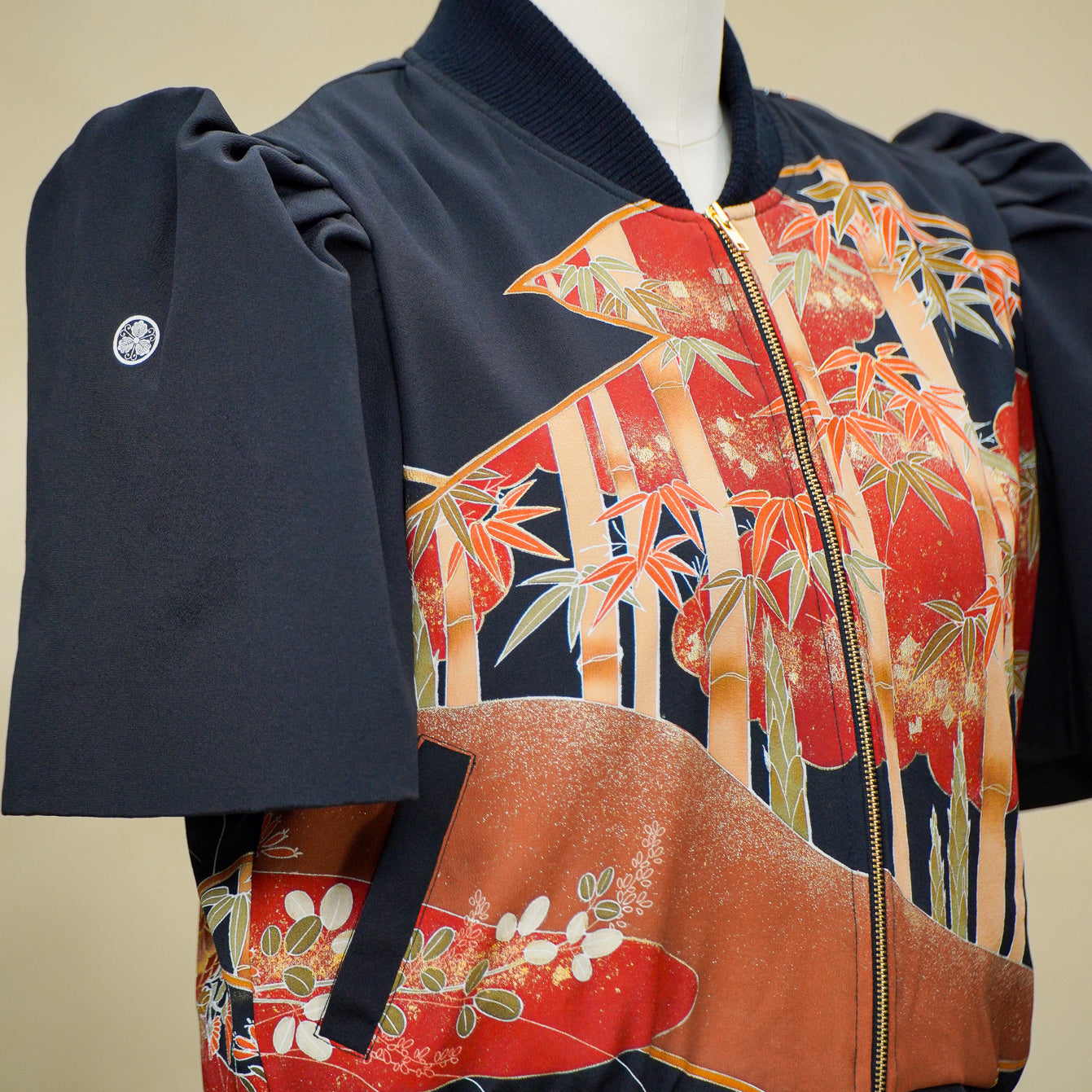 On-hand item: Filipiniana Bomber Jacket | Black | FBJ8603M | XL