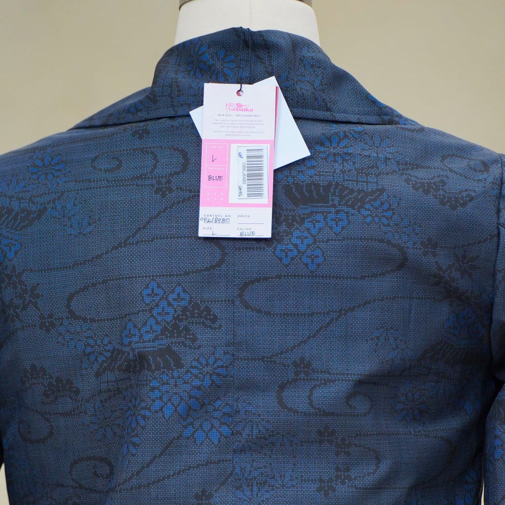 On-hand: Blue Oshima Biker Jacket | Large | OBKJ8480 - SDH