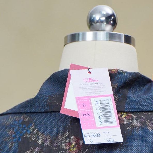 On-hand: Blue Oshima Biker Jacket | OBKJ8483 | XL (J)