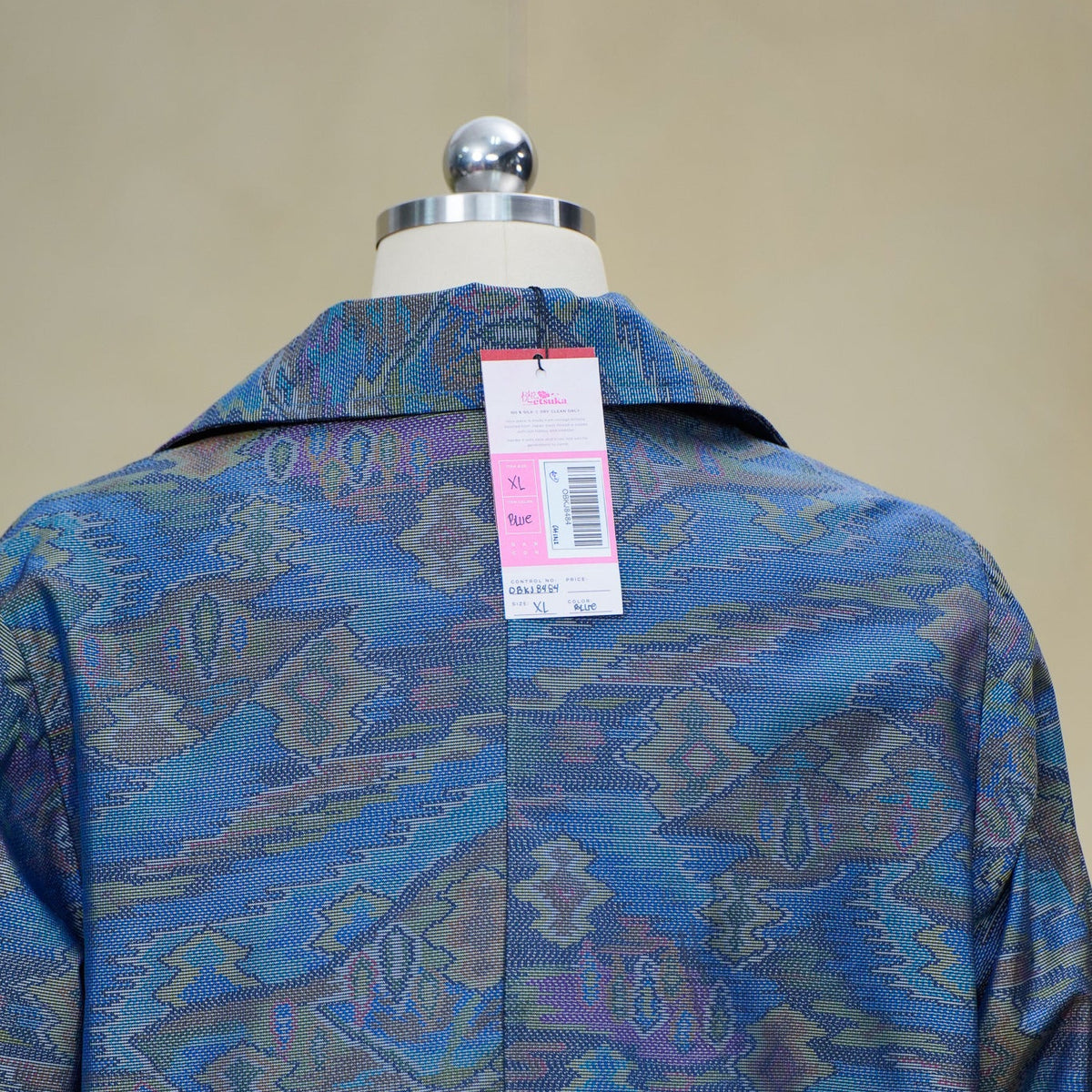 On-hand: Blue Oshima Biker Jacket | OBKJ8484 | XL