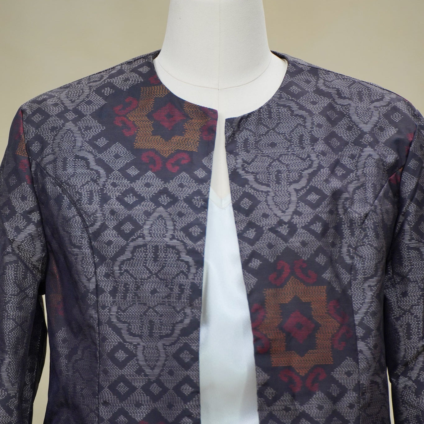 Premium On-hand item: Gray Oshima Office Blazer | OFB6311 | Medium