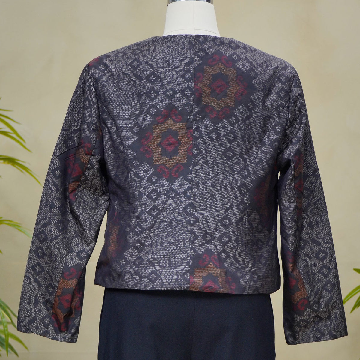 Premium On-hand item: Gray Oshima Office Blazer | OFB6311 | Medium