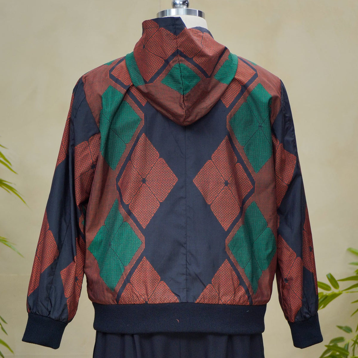 Premium On-hand: Orange Loose Fit Oshima Men's Bomber Jacket | LBJ8429M| Large