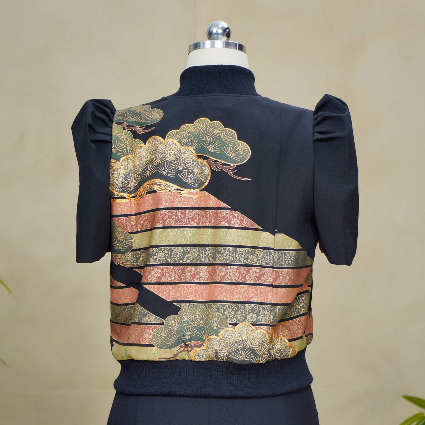 On-hand item: Filipiniana Bomber Jacket | Black | FBJ8602M | Medium