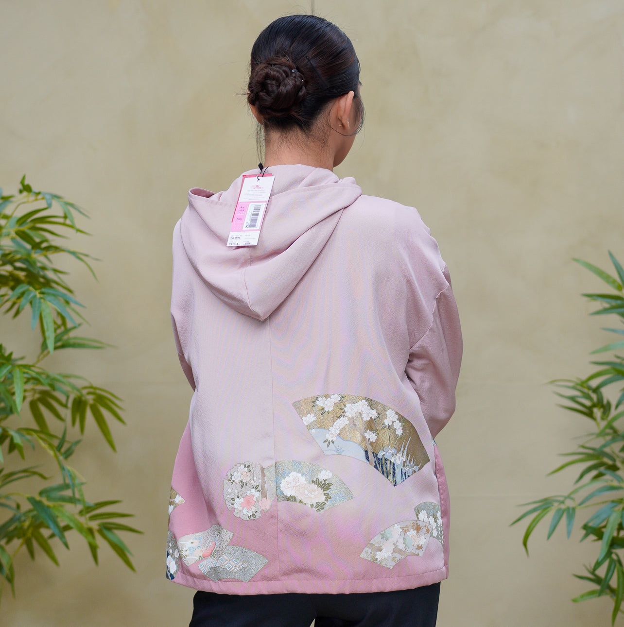 Premium On-hand: Pink Hoodie With Zipper | HWZ8317Y