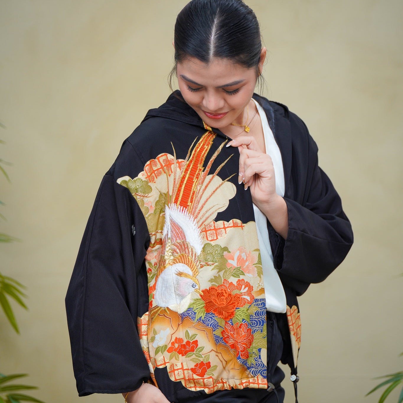Premium On-hand item: Black Kodomo Hoodie | HK8283Y | Small