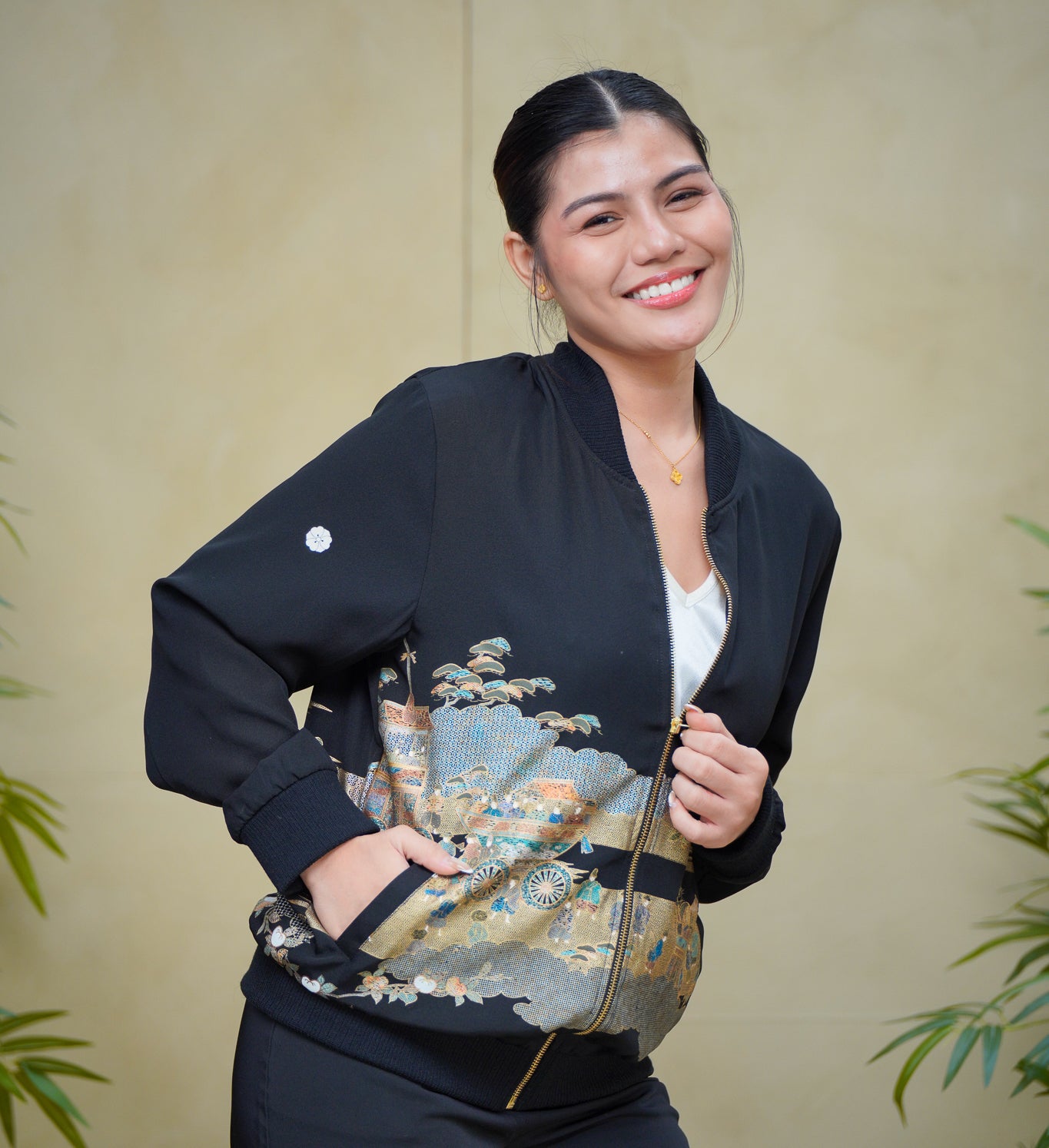 Premium On-hand: Bomber Jacket | Black | BJ8215M | LA