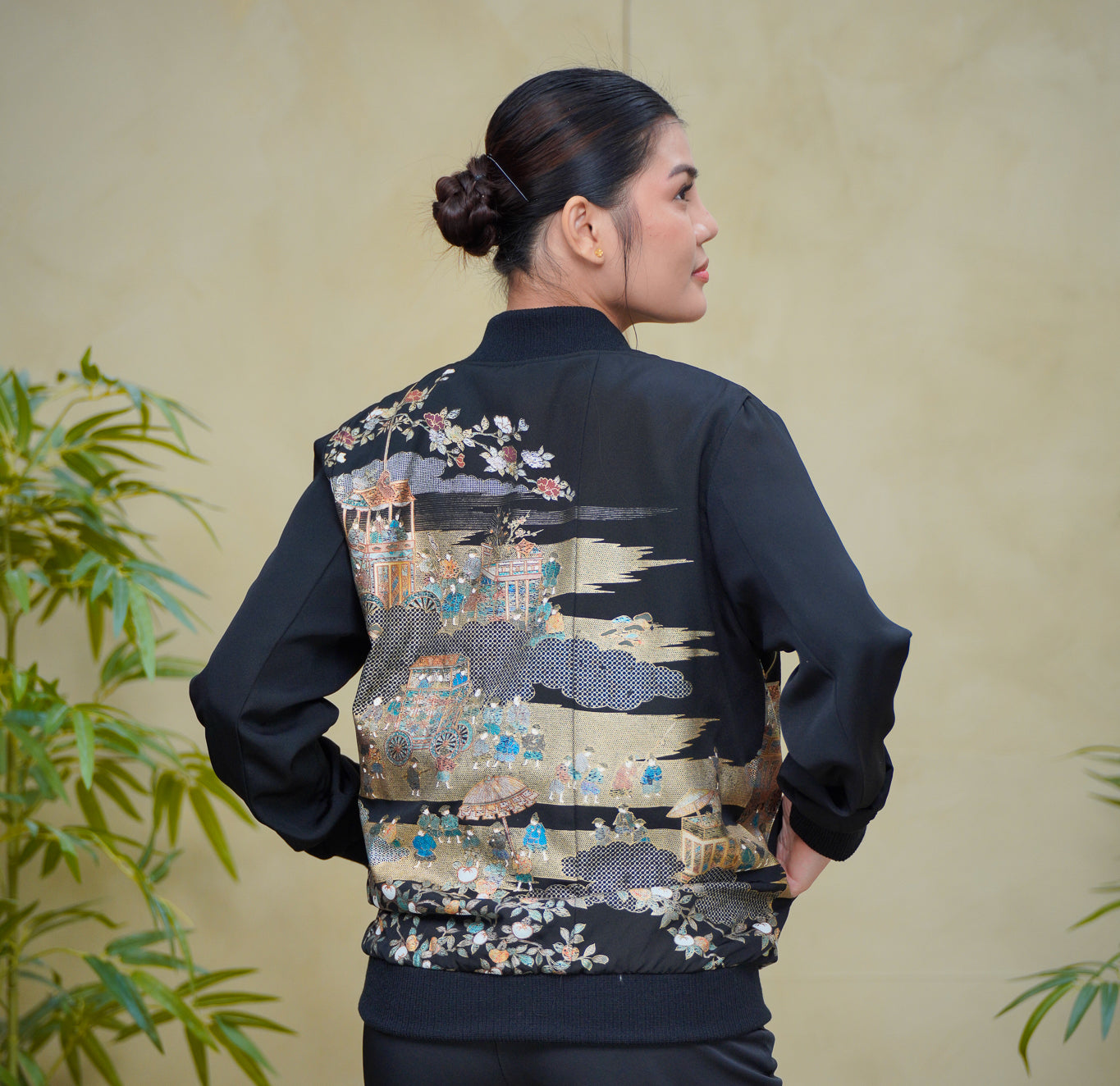 Premium On-hand: Bomber Jacket | Black | BJ8215M | LA