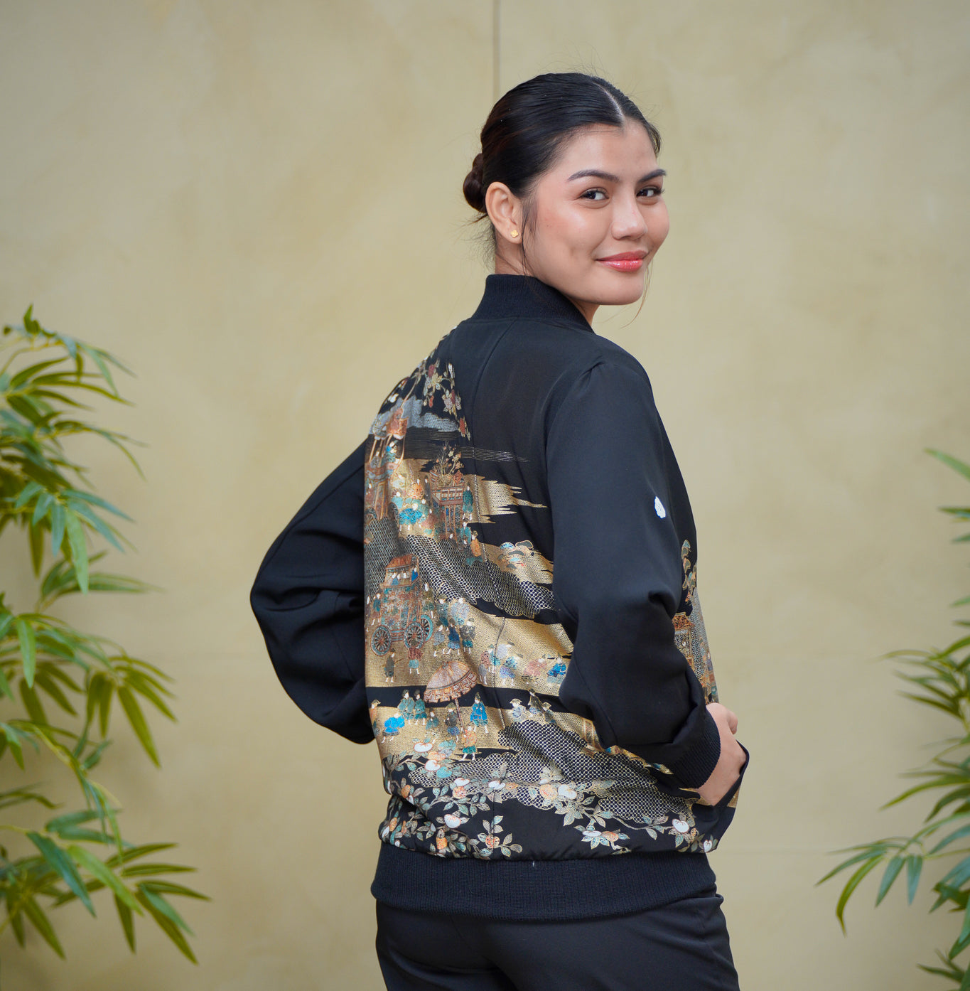 Premium On-hand: Bomber Jacket | Black | BJ8215M | LA