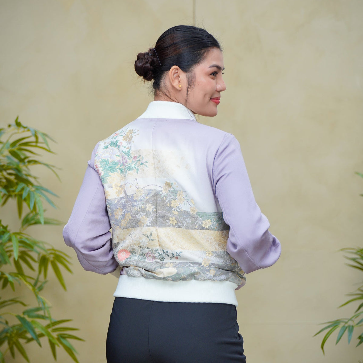 Premium On-hand: Bomber Jacket | BJ8177M MB LAVENDER