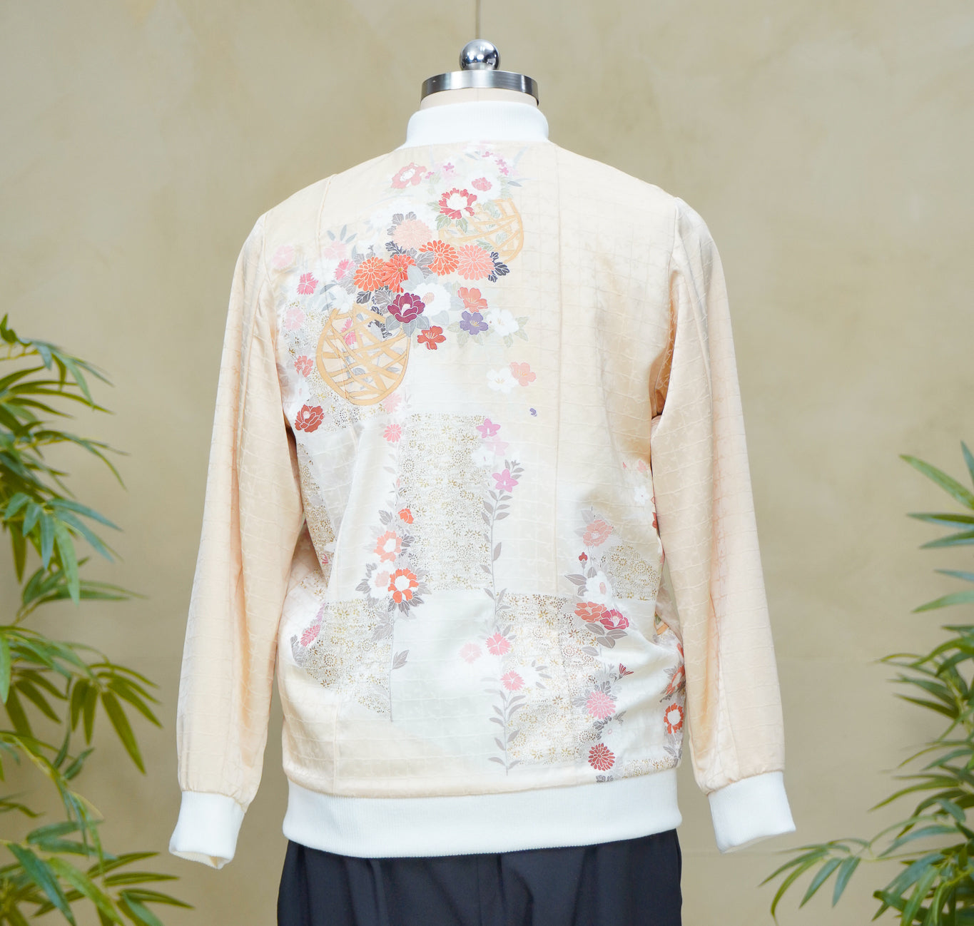 Premium On-hand: Bomber Jacket | Cream | BJ8299Y | 2XLA