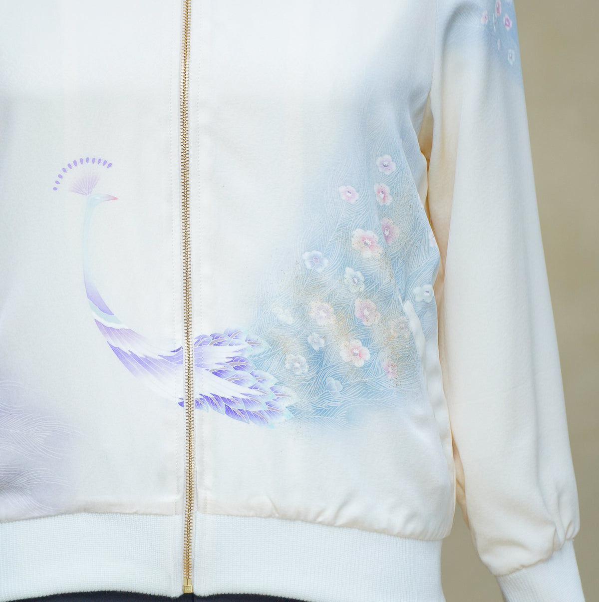 Premium On-hand: Cream Bomber Jacket | 2XLB | BJ8227M -O