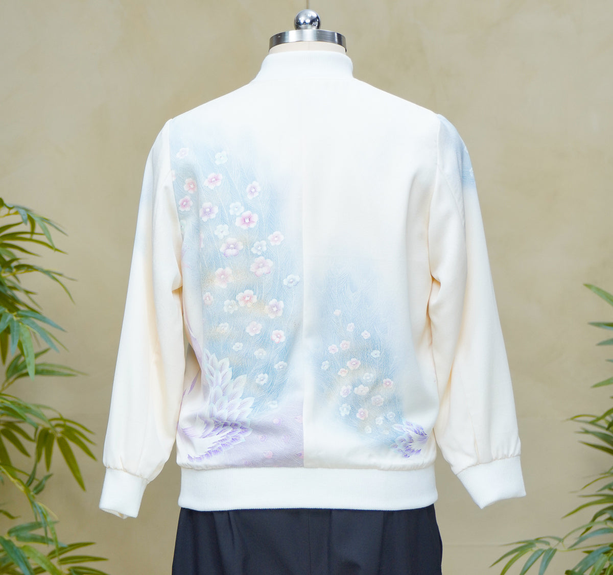 Premium On-hand: Cream Bomber Jacket | 2XLB | BJ8227M -O