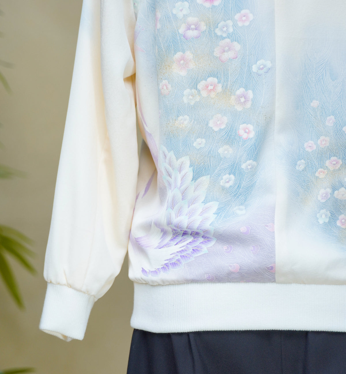 Premium On-hand: Cream Bomber Jacket | 2XLB | BJ8227M -O