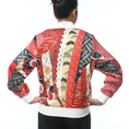 Load image into Gallery viewer, On-hand: Bomber Jacket | BJ5122 | MA (furisode red!)
