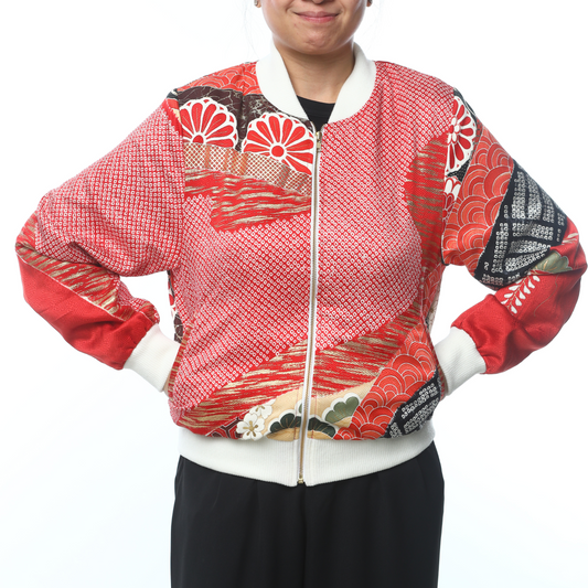 On-hand: Bomber Jacket | BJ5122 | MA (furisode red!)