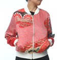Load image into Gallery viewer, On-hand: Bomber Jacket | BJ5122 | MA (furisode red!)
