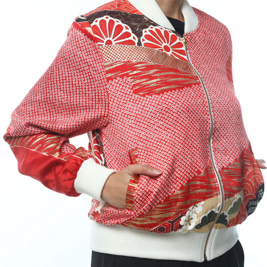 On-hand: Bomber Jacket | BJ5122 | MA (furisode red!)