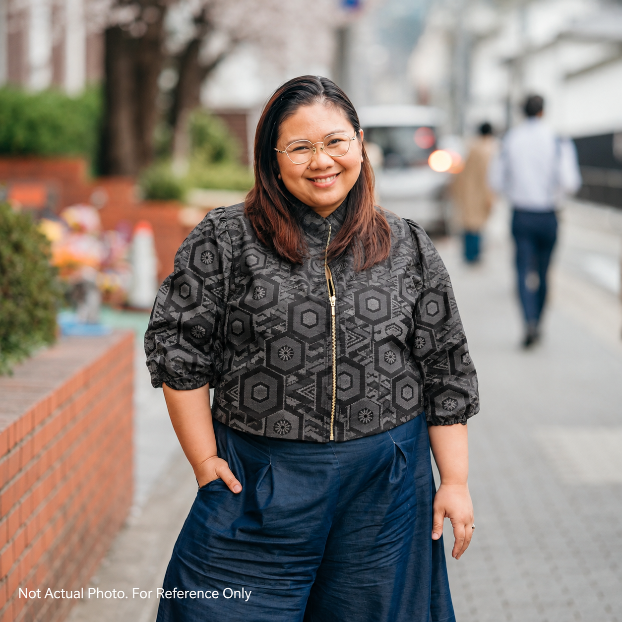 Premium Oshima Fabric: 0820_21 | Patterns and Maze - Dorozome!