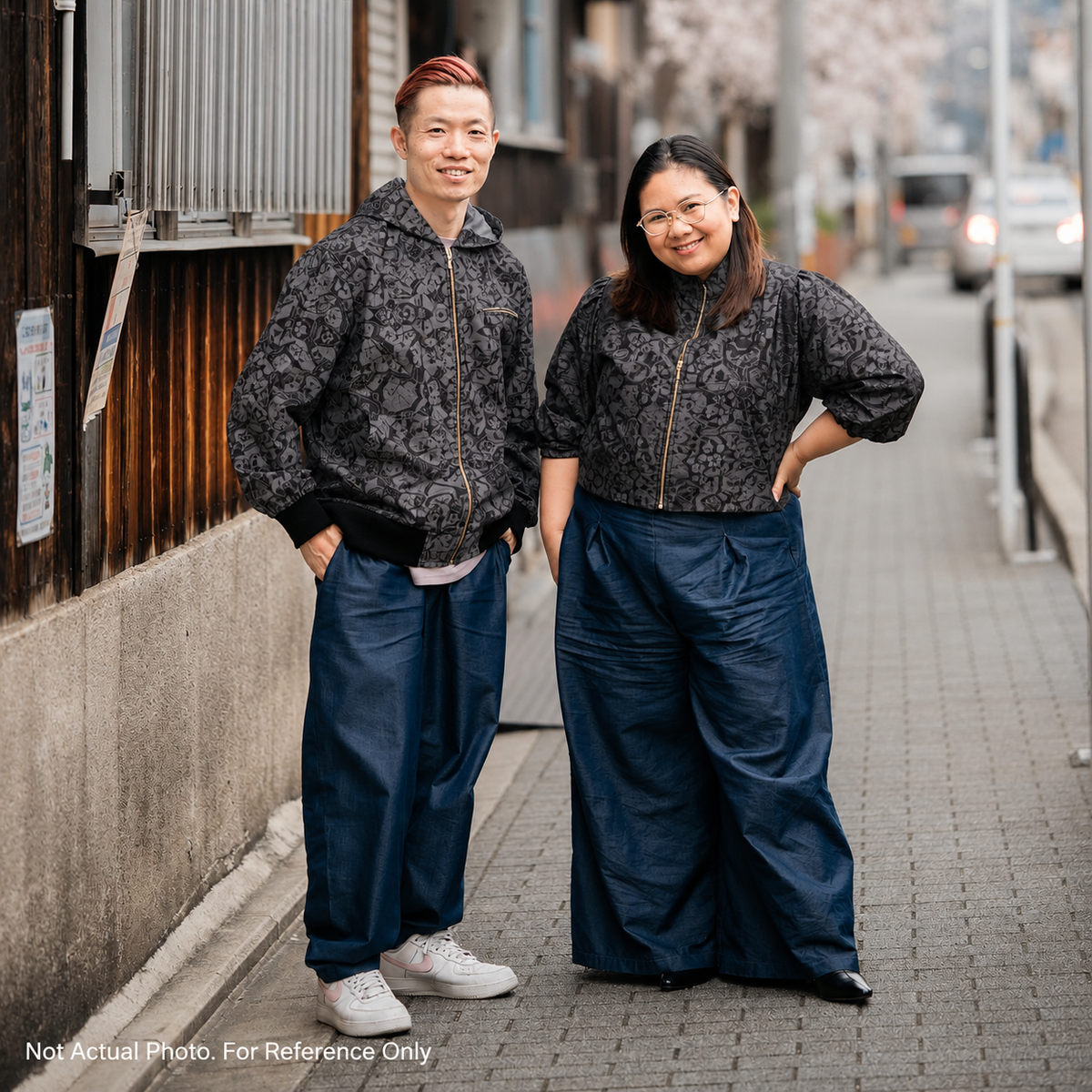 Premium Oshima Fabric: 0820_21 | Patterns and Maze - Dorozome!