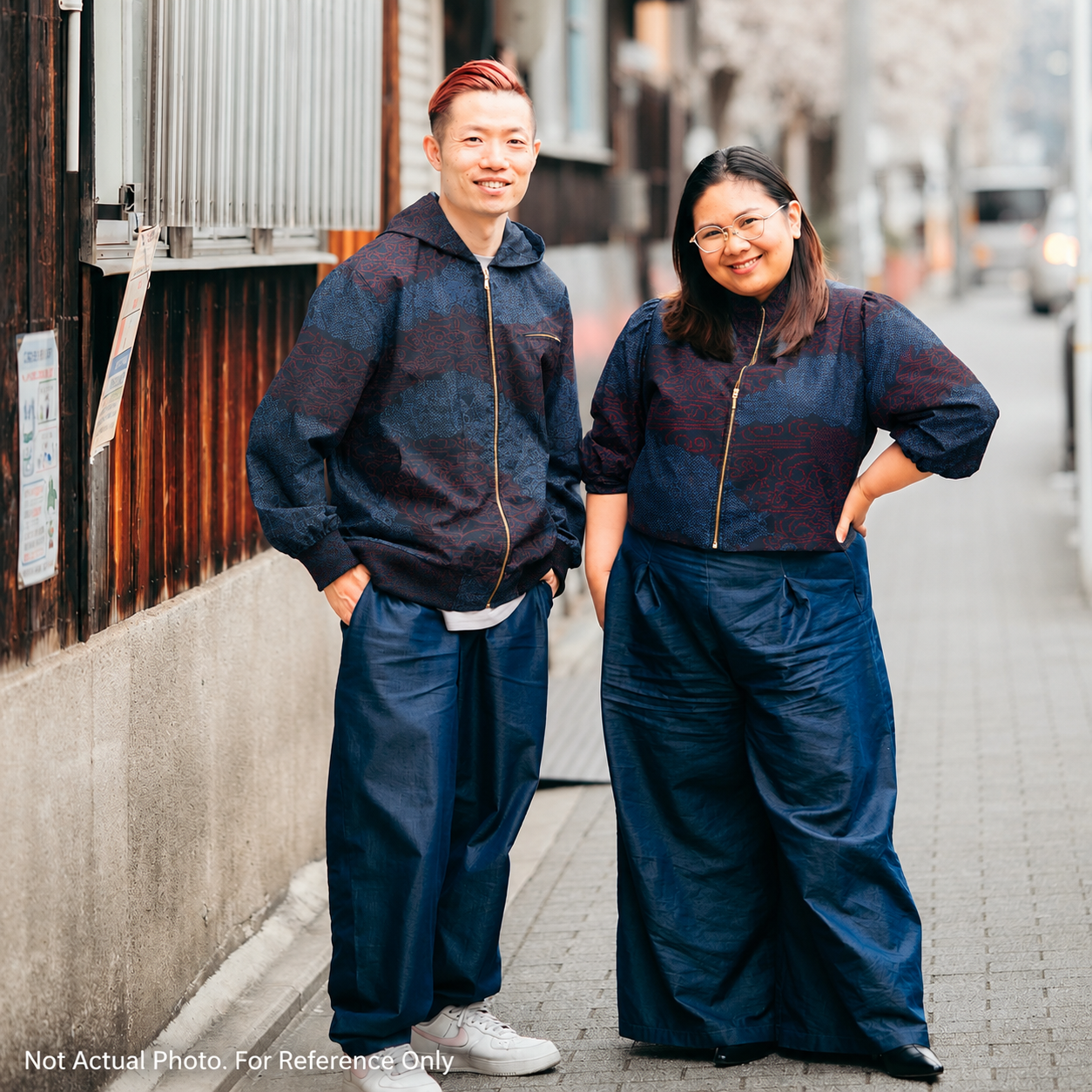 Premium Oshima Fabric: 0714_21 | Wind Blows