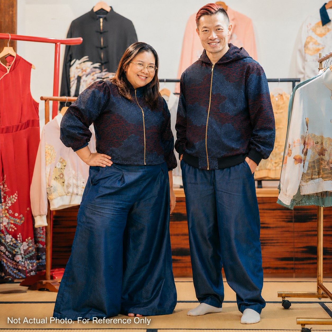 Premium Oshima Fabric: 0714_21 | Wind Blows