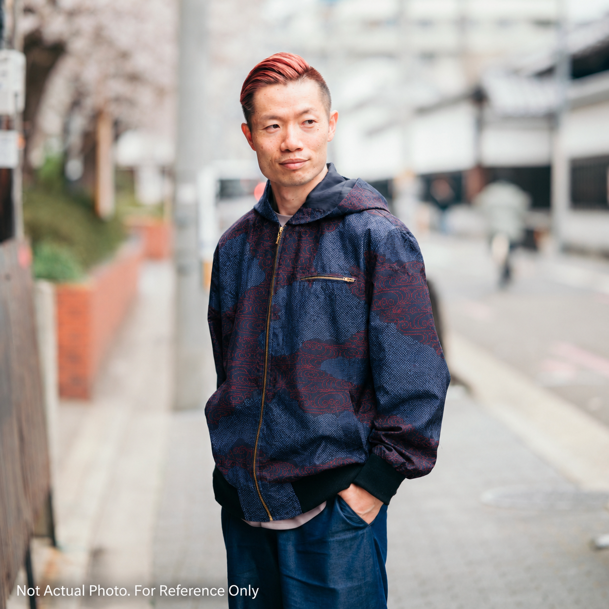 Premium Oshima Fabric: 0714_21 | Wind Blows