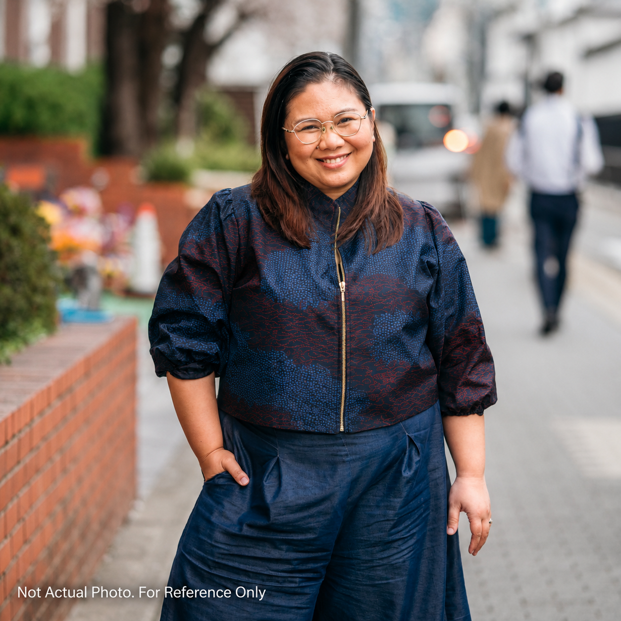 Premium Oshima Fabric: 0714_21 | Wind Blows