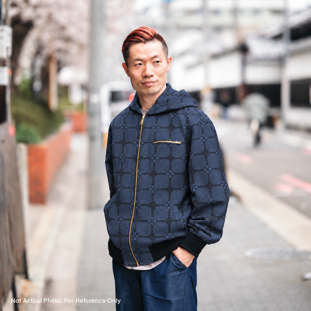 Premium Oshima Fabric: OSHIMA_0827_06 | Blue Cobble
