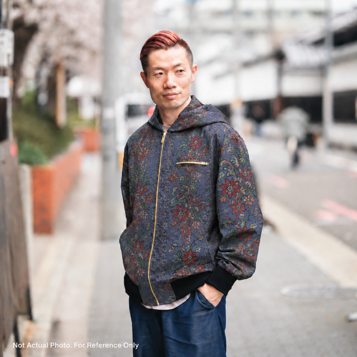 Premium Oshima Fabric: OSHIMA_0827_61 | Wandering Blooms