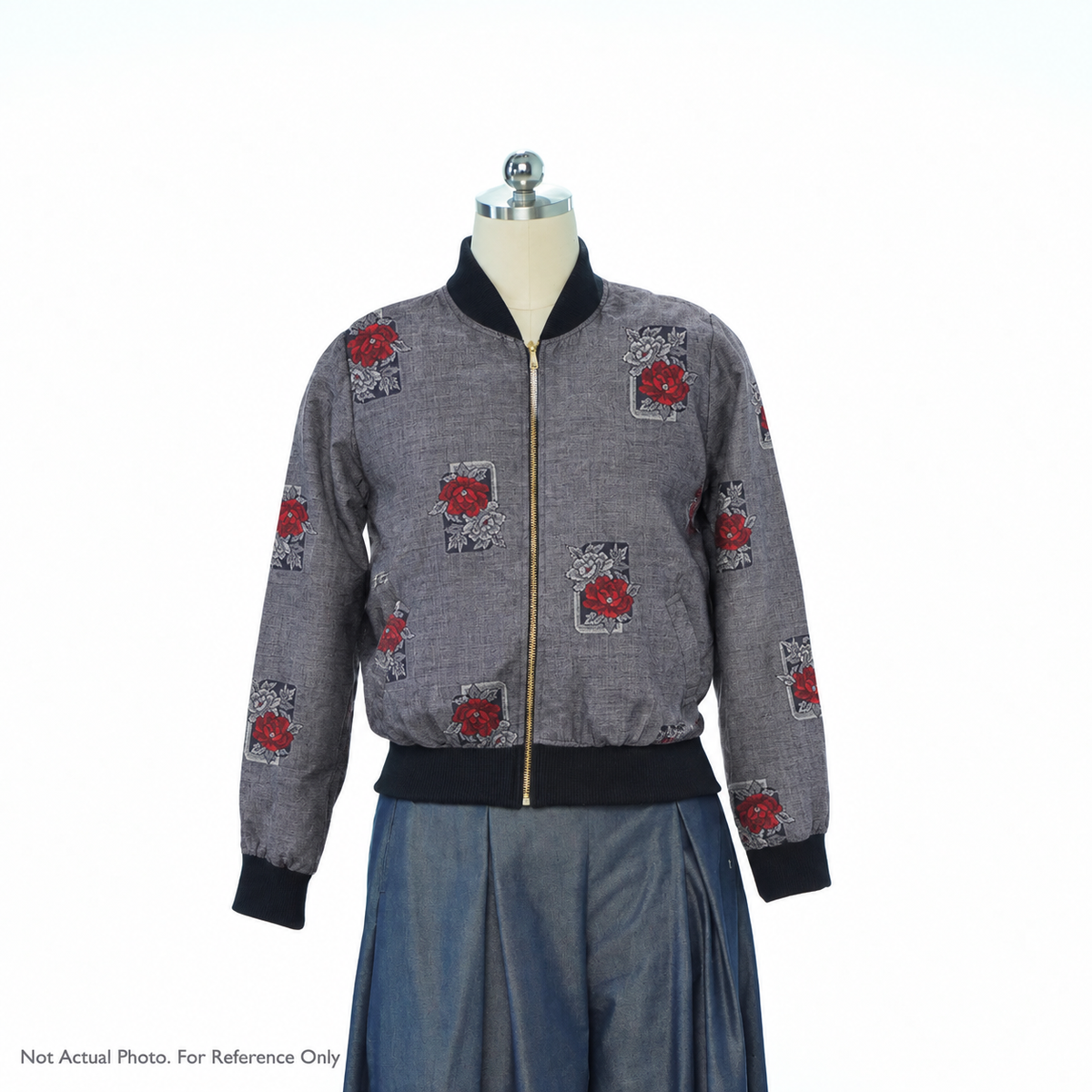 Premium Oshima Fabric: 0911_45 | Frame of Flowers
