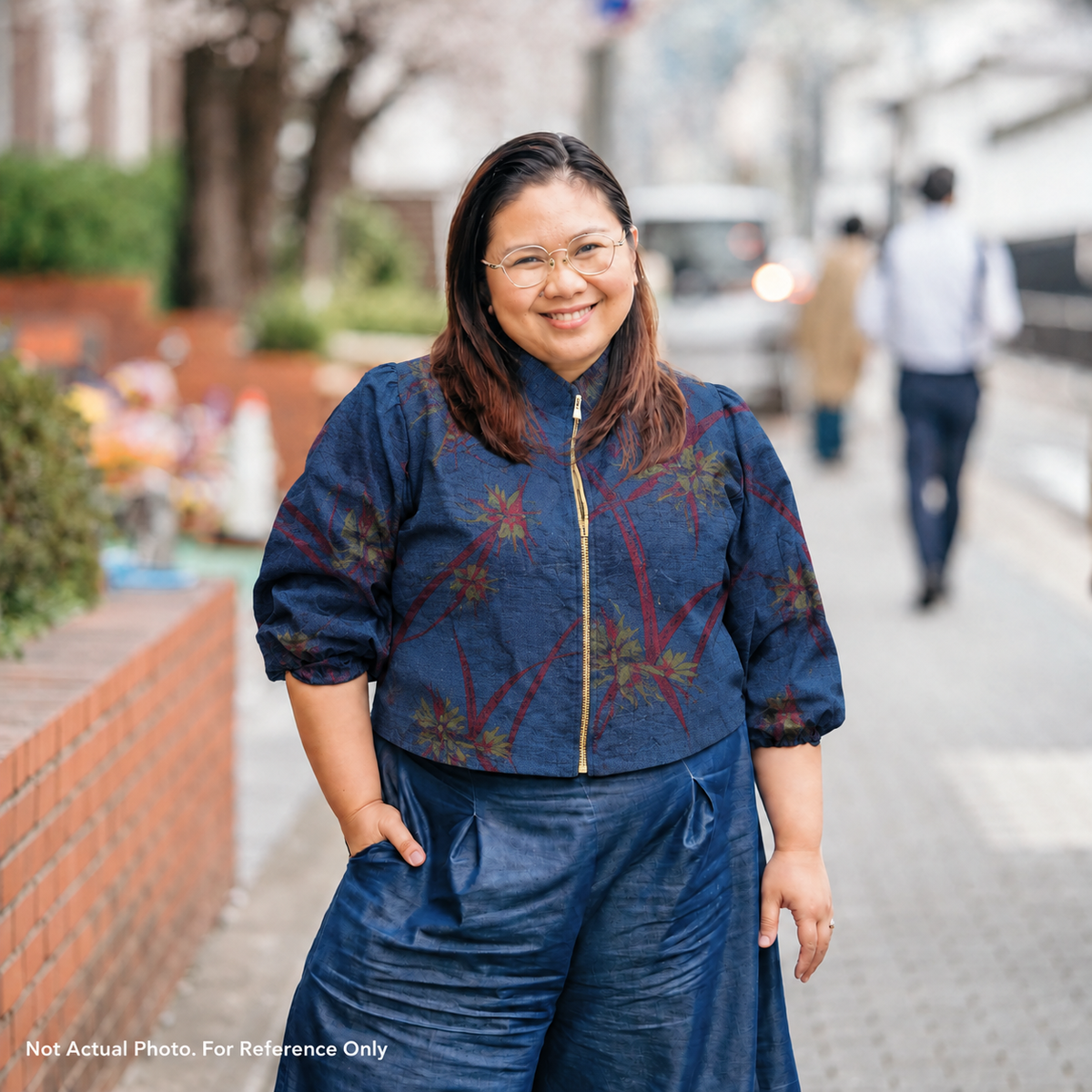 [Certificate] Premium Oshima Fabric: 0923_07 | Midnight Vine