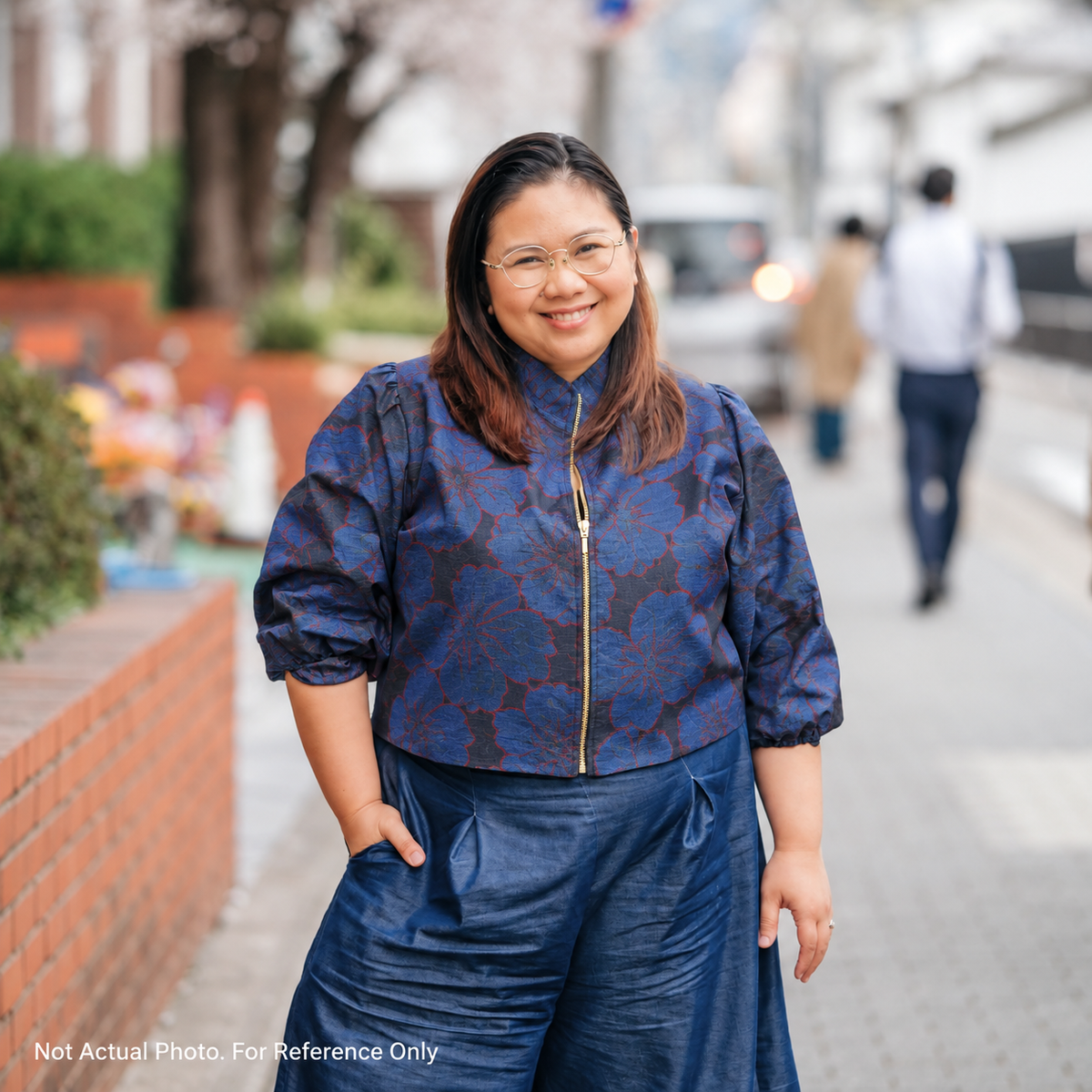 Premium Oshima Fabric: OSHIMA_0827_02 | Threaded Night