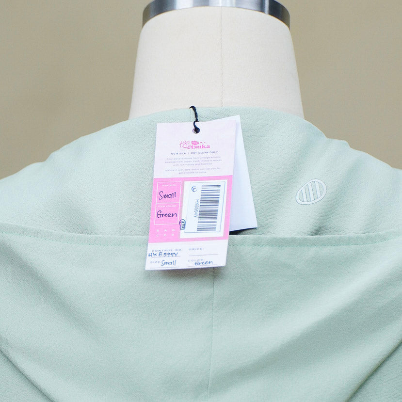 Premium On-hand item: Green Kodomo Hoodie (Small Size) | HK8594Y