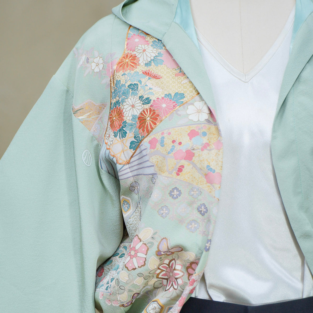 Premium On-hand item: Green Kodomo Hoodie (Small Size) | HK8594Y