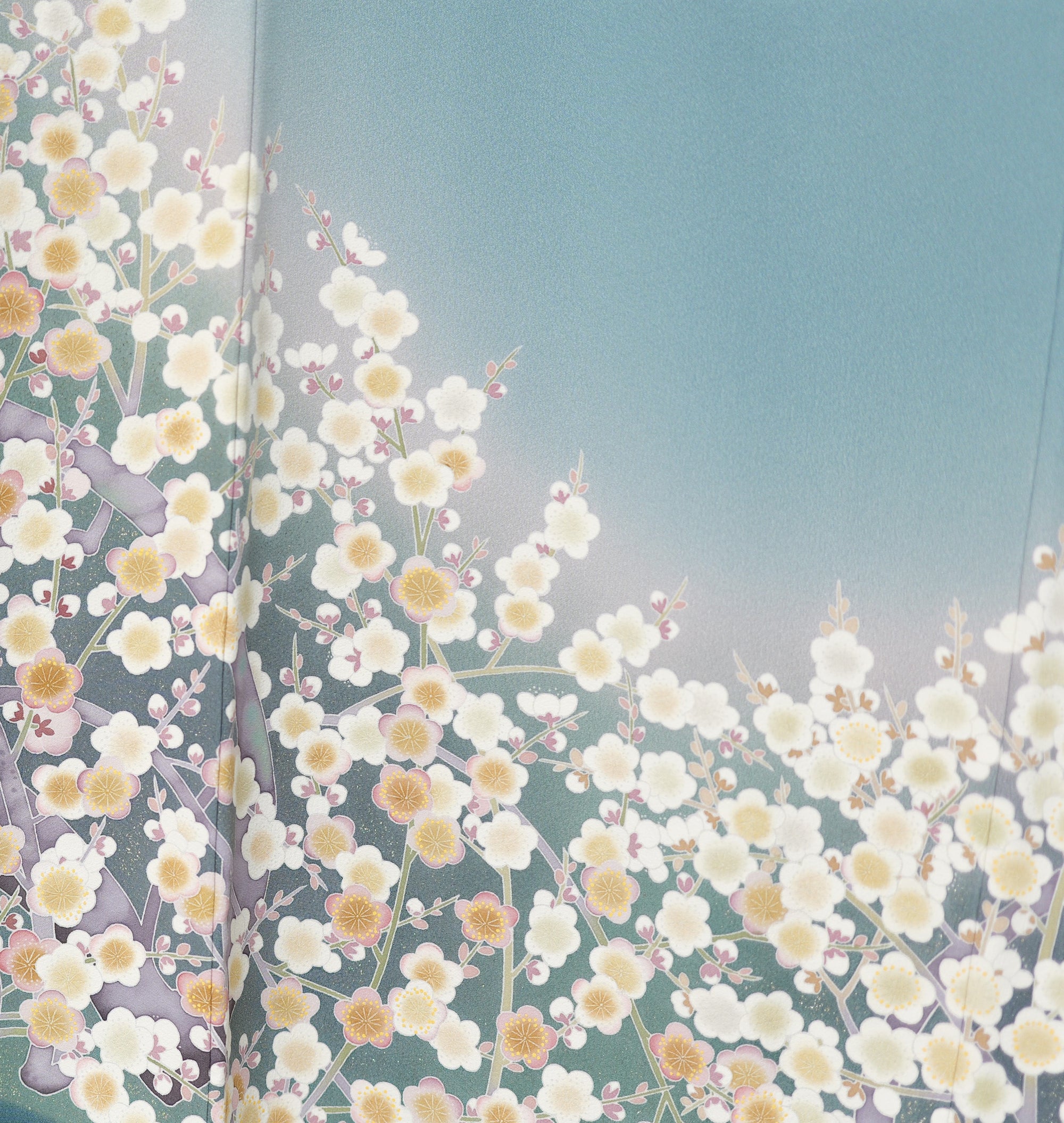 Premium Fabric: Dec29-01 | Sky Blue Florals